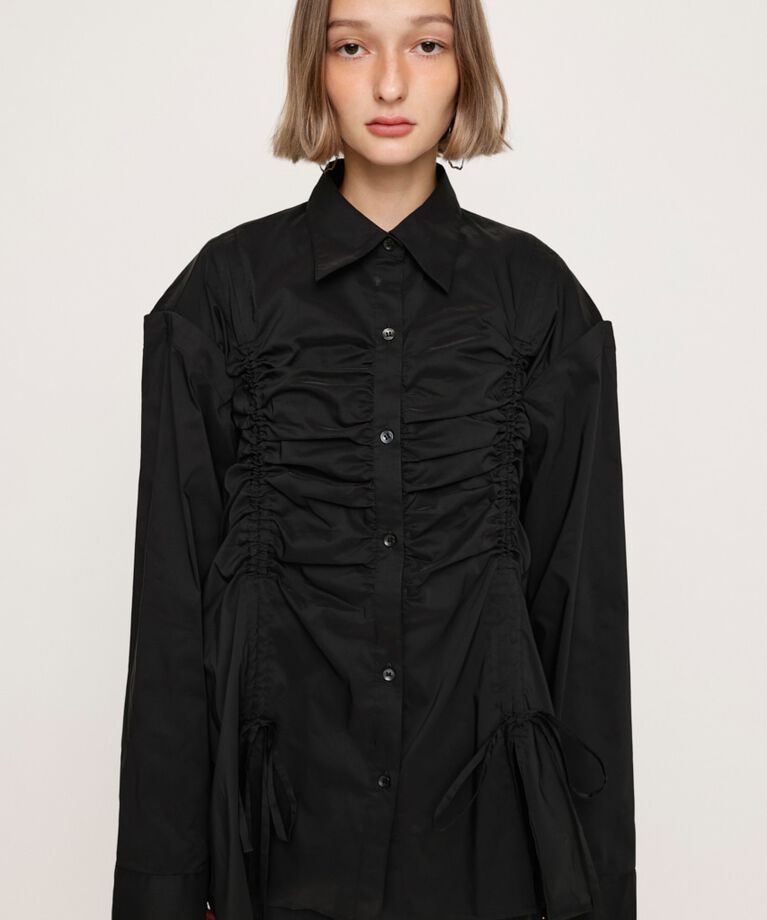 SLY「OPEN SHOULDER DROST シャツ」|シャツ・ブラウス|