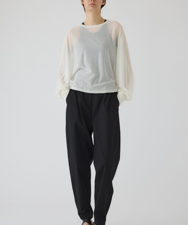 RIM.ARK 「Sheer dolman knit tops」|ニット・セーター|
