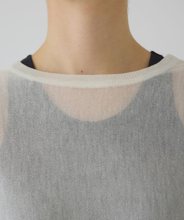 RIM.ARK 「Sheer dolman knit tops」|ニット・セーター|