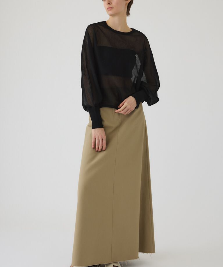 RIM.ARK 「Sheer dolman knit tops」|ニット・セーター|