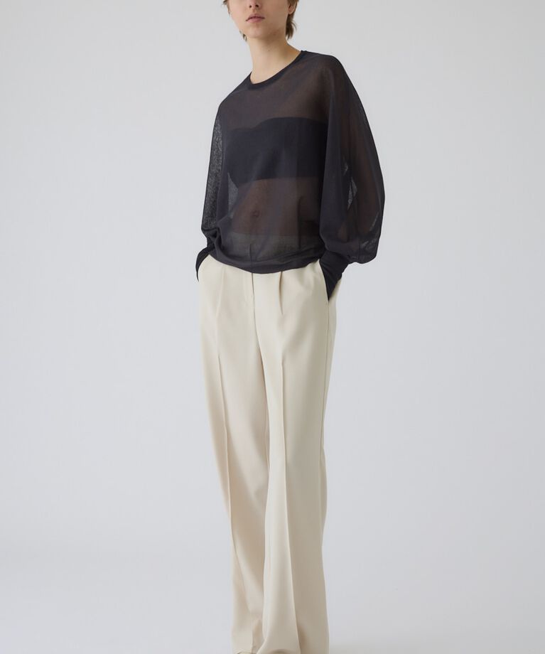 RIM.ARK 「Sheer dolman knit tops」|ニット・セーター|