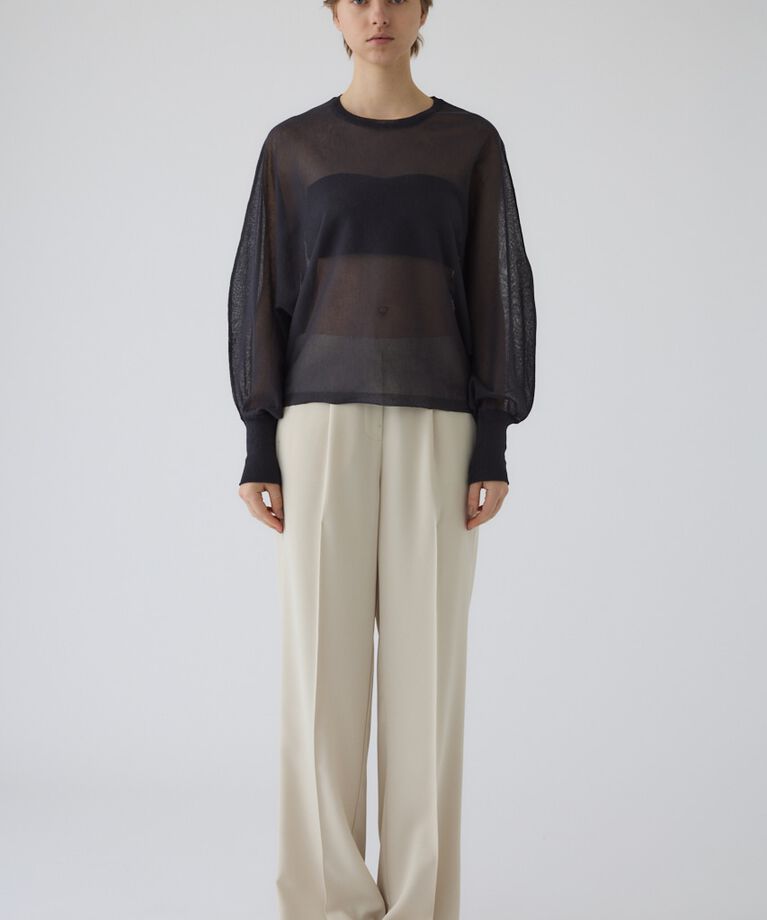 RIM.ARK 「Sheer dolman knit tops」|ニット・セーター|