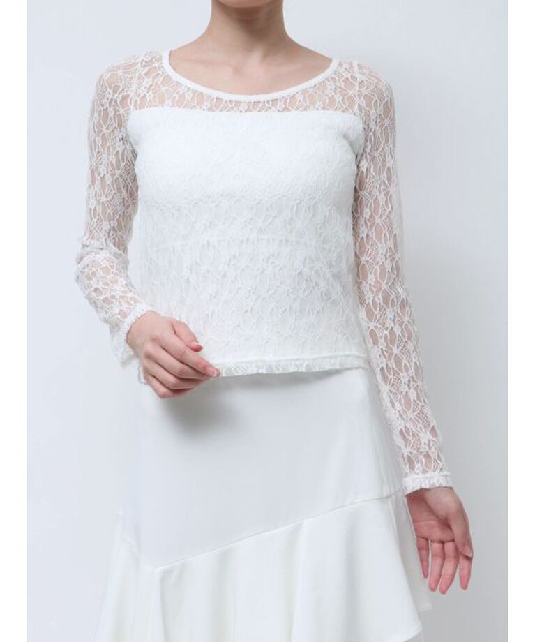 RESEXXY「カップ付きストレッチレーストップス」|Tシャツ・カットソー|