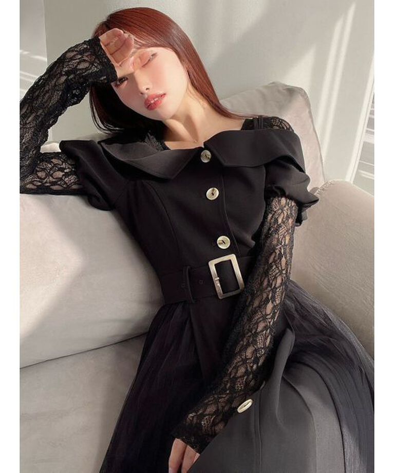RESEXXY「カップ付きストレッチレーストップス」|Tシャツ・カットソー|