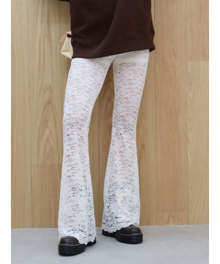 EVRIS「レースフレアパンツ」|その他|