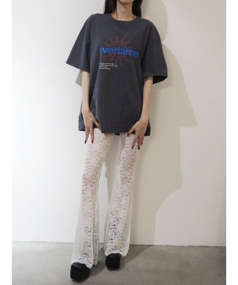 EVRIS「レースフレアパンツ」|その他|