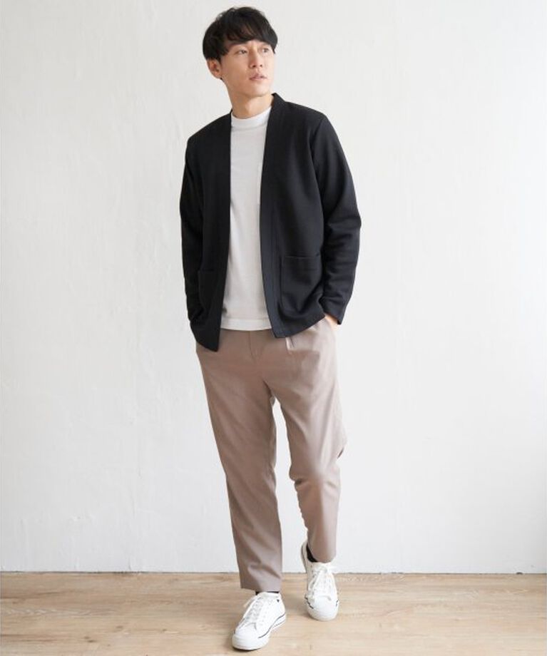 ikka「【2点セット】Vネックカーディガンインナーセット」|カーディガン|