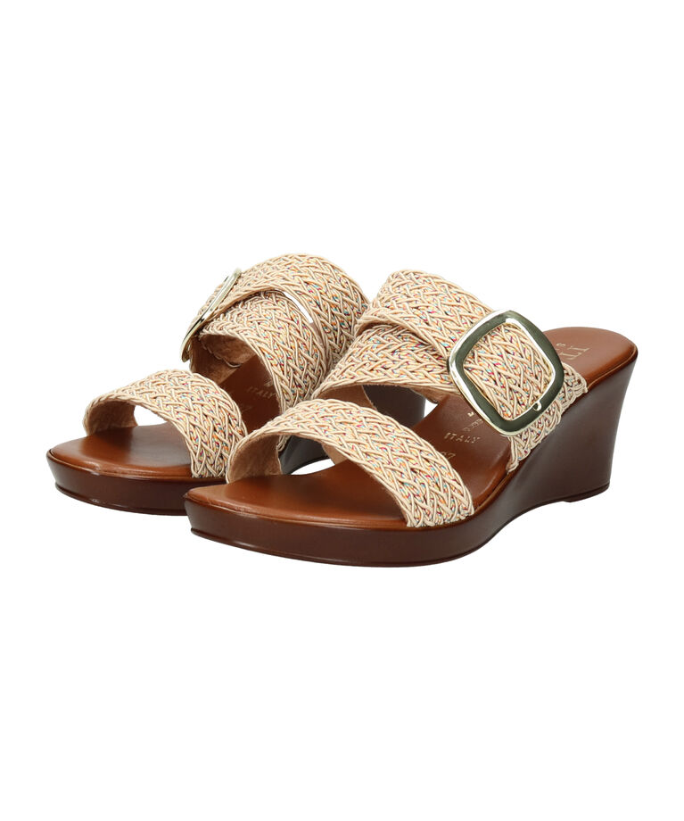 IMPORT SELECT「【ITALIAN SHOEMAKERS】ビッグバックルミュールサンダル(952362)」|サンダル|