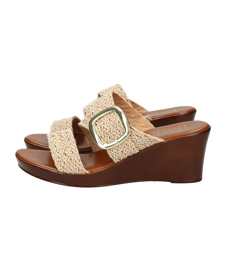 IMPORT SELECT「【ITALIAN SHOEMAKERS】ビッグバックルミュールサンダル(952362)」|サンダル|