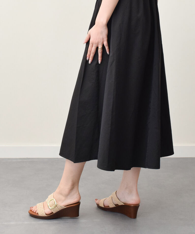 IMPORT SELECT「【ITALIAN SHOEMAKERS】ビッグバックルミュールサンダル(952362)」|サンダル|