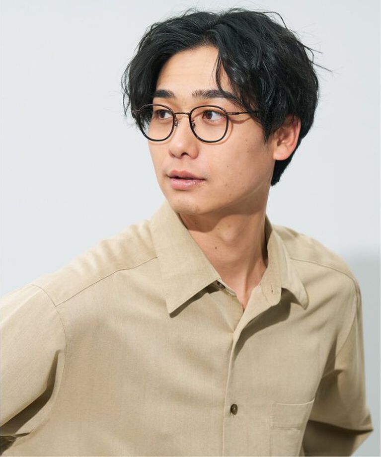  「Zoff｜JOURNAL STANDARD relume ウェリントン型 メガネ メタル ジャーナルスタンダード レンズ交換券付」|メガネ|黒3