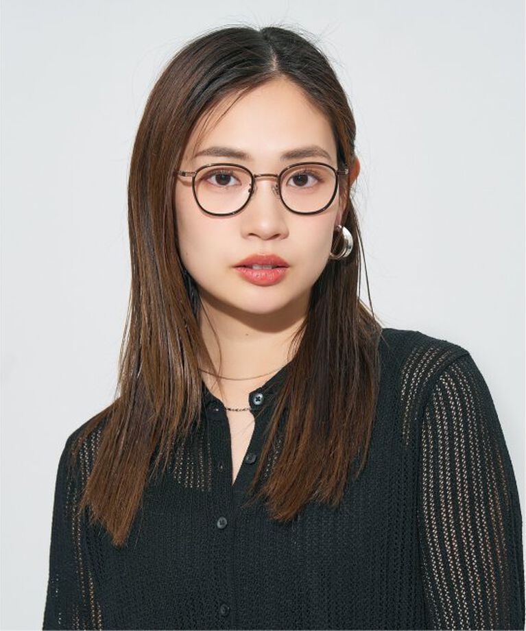  「Zoff｜JOURNAL STANDARD relume ウェリントン型 メガネ メタル ジャーナルスタンダード レンズ交換券付」|メガネ|