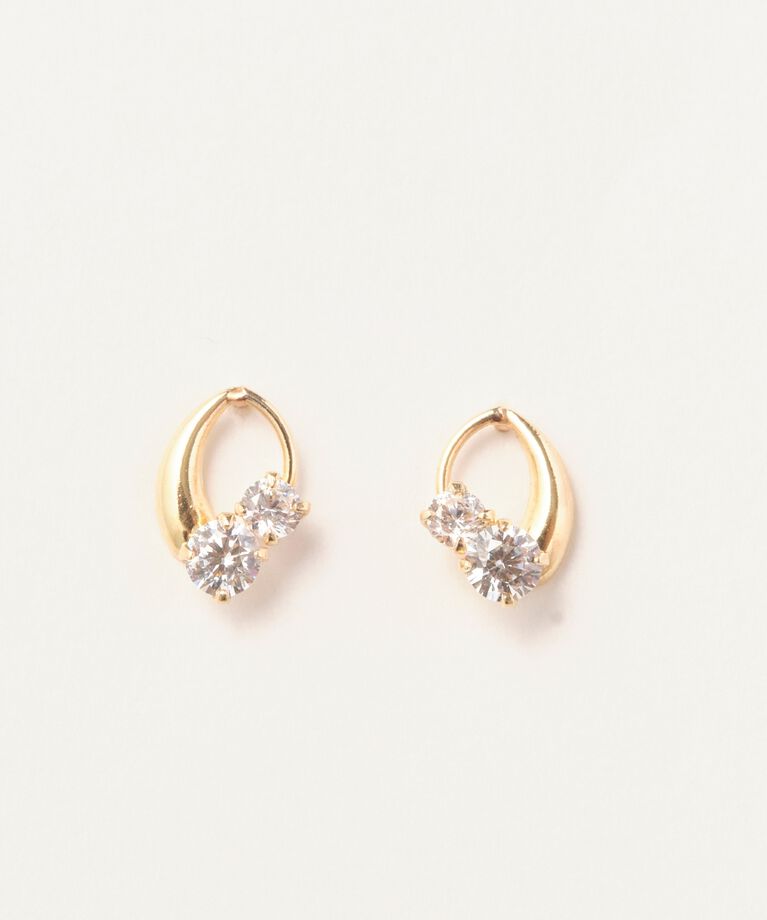 Phoebe「【K10】センシュアルリーフピアス／BOX＆ショッパーつき」|ピアス|