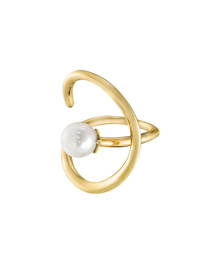 STAR JEWELRY「PEARL EAR CUFF」|イヤリング|