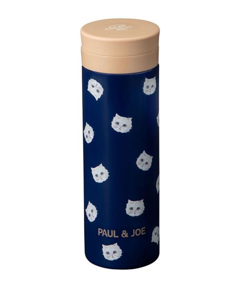 PAUL&JOE「ボトル・３４０ｍｌ／ポール＆ジョー・ブレイクタイム」|食器・キッチングッズ|ネイビー