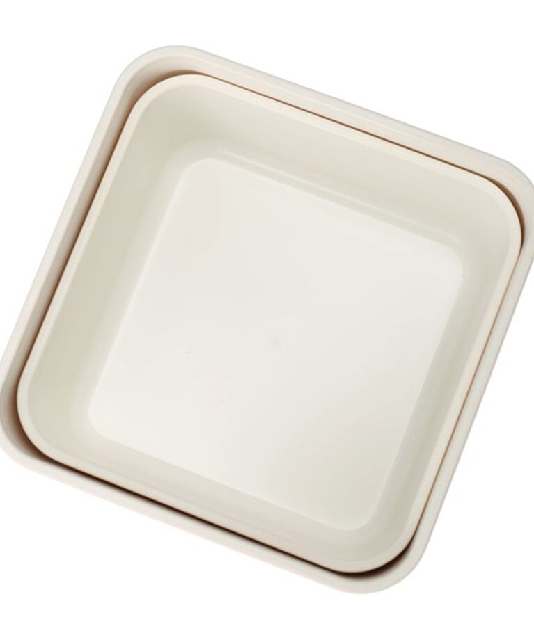  「ランチボックス・正方形・２段／ポール＆ジョー・ブレイクタイム」|食器・キッチングッズ|