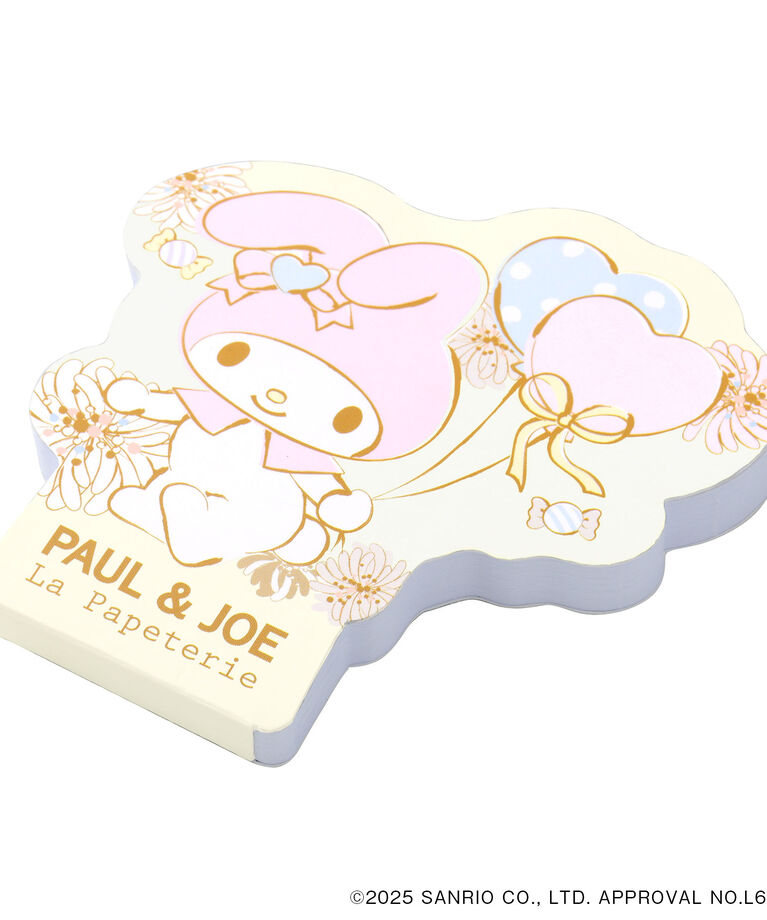 PAUL&JOE「ダイカットメモ／ポール＆ジョーｘマイメロディ」|ステーショナリー|