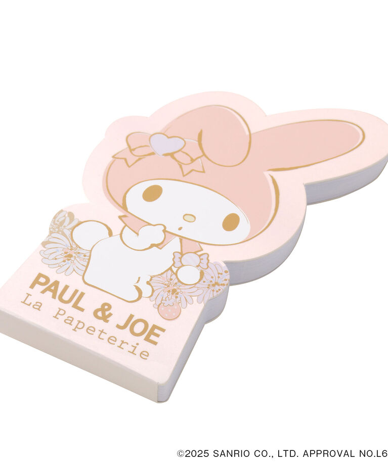PAUL&JOE「ダイカットメモ／ポール＆ジョーｘマイメロディ」|ステーショナリー|
