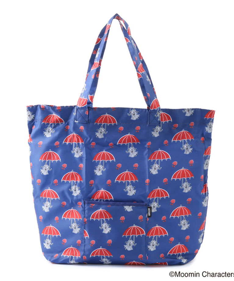  「COMIC ショッピングバッグL」|エコバッグ|傘 NAVY