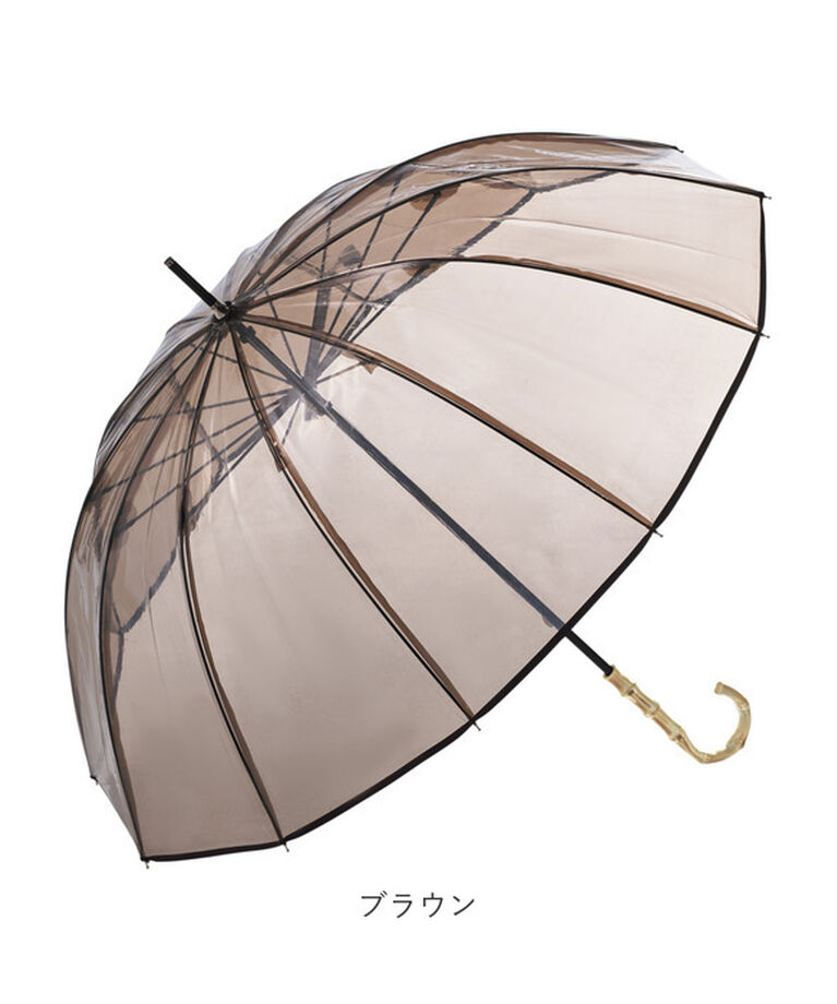 BACKYARD FAMILY「ビニール傘 オシャレ 傘 通販 レディース 長傘 おしゃれ クリアアンブレラ 55cm ブランド」|傘|