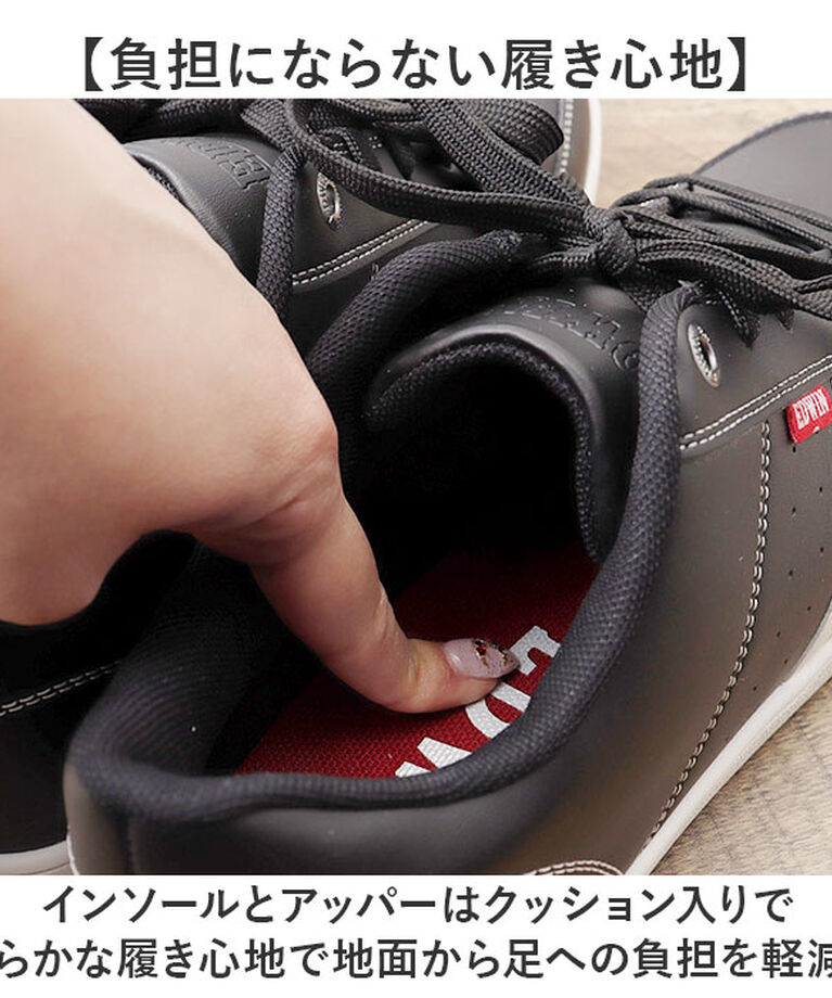 BACKYARD FAMILY「EDWIN スニーカー EDW7053 エドウィン 通販 メンズ ローカットスニーカー 軽量」|スリッポン|