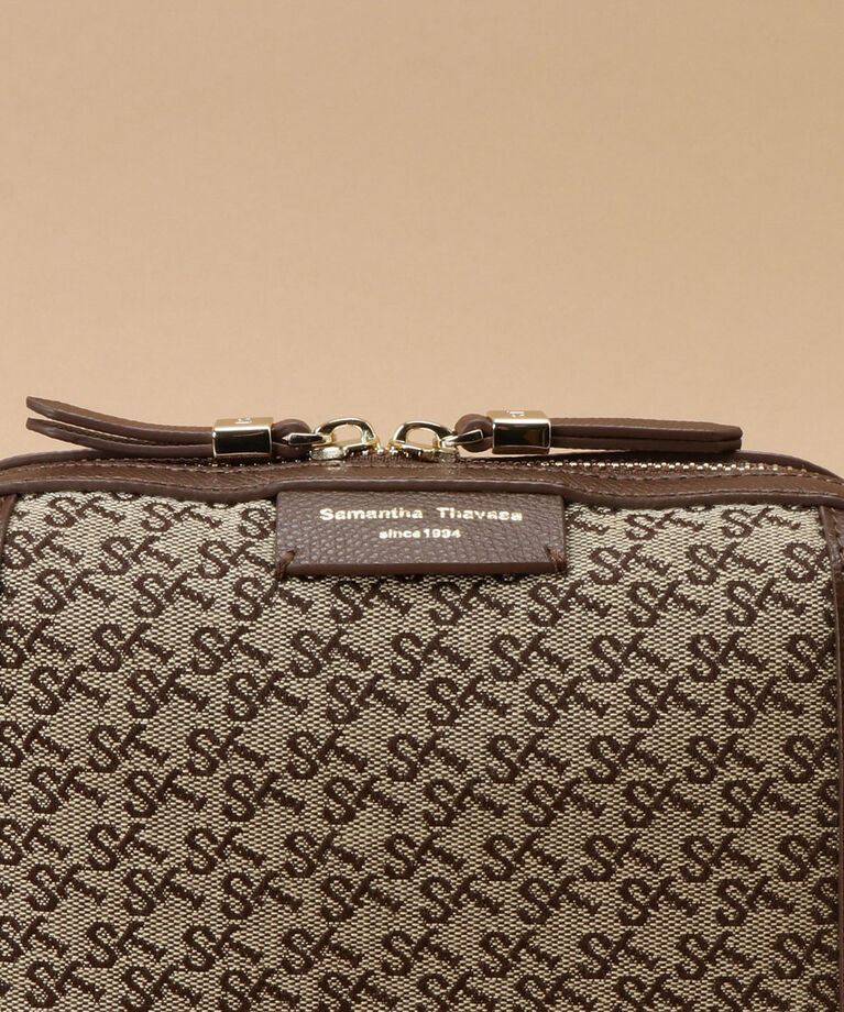Samantha Thavasa「ST Jacquard ポシェットカレ」|ショルダー・メッセンジャー|