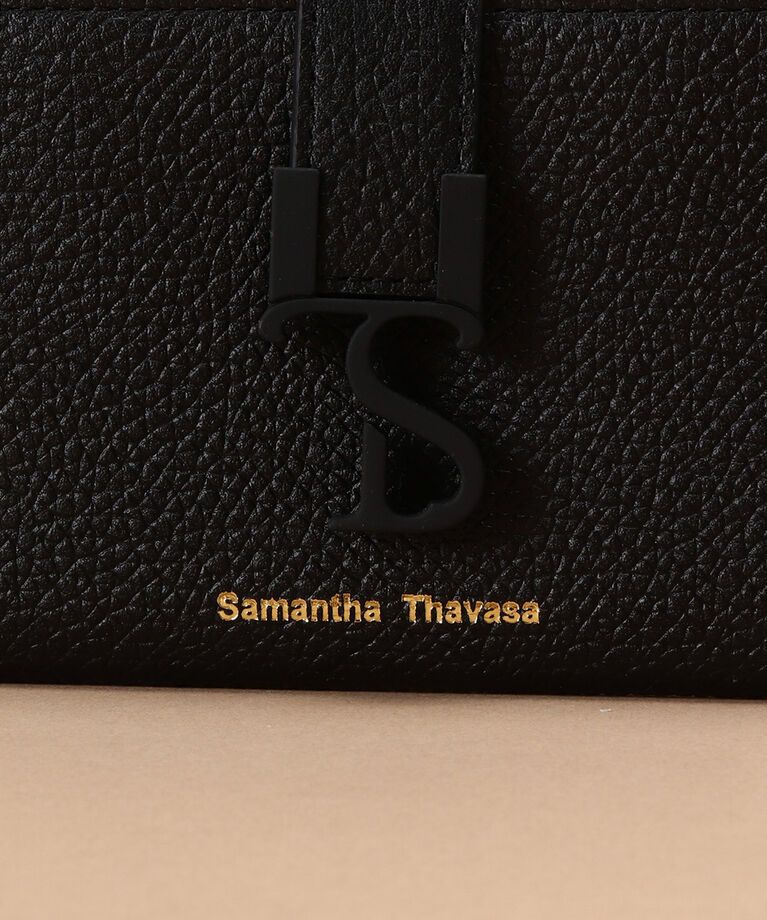 Samantha Thavasa「マットアイコン レザー パスケース」|定期入れ|