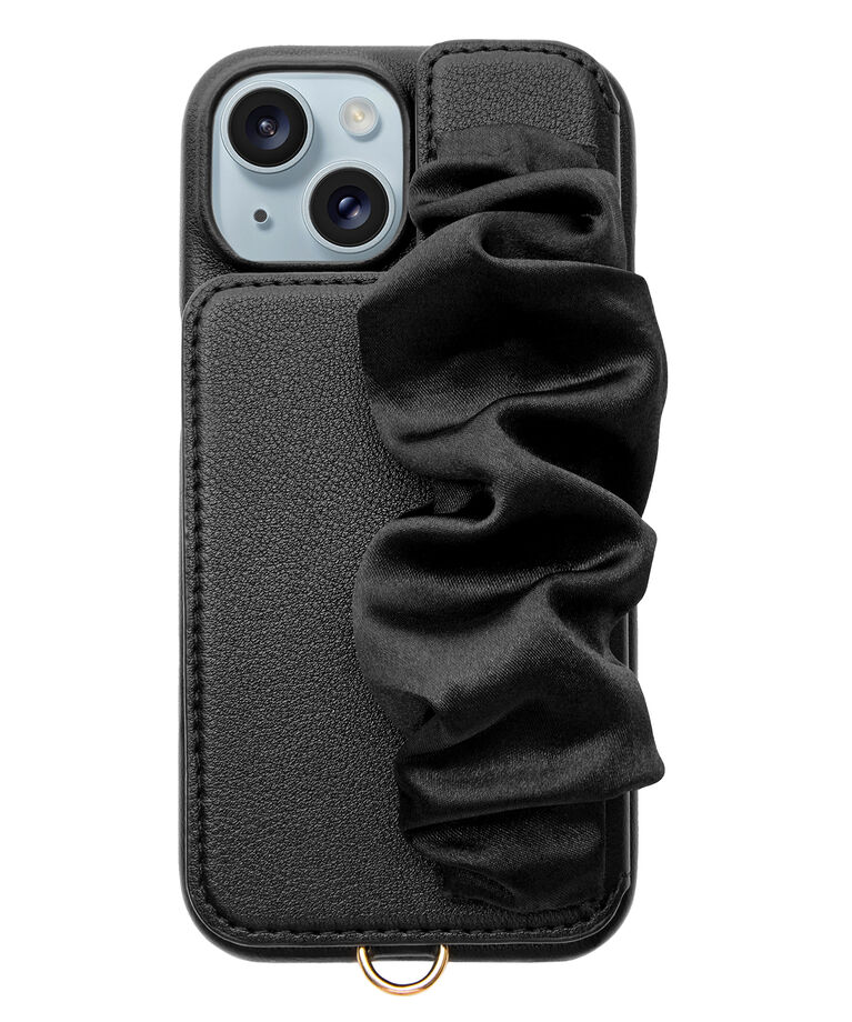 UNiCASE「Classy Scrunchie Case iPhoneケース スマホケース カード収納 ミラー iPhone16シリーズ/15Pro/15/14/13」|モバイルケース|