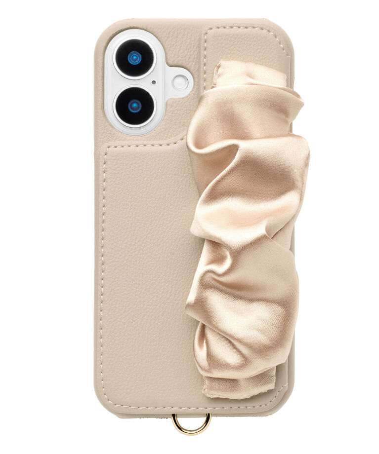 UNiCASE「Classy Scrunchie Case iPhoneケース スマホケース カード収納 ミラー iPhone16シリーズ/15Pro/15/14/13」|モバイルケース|