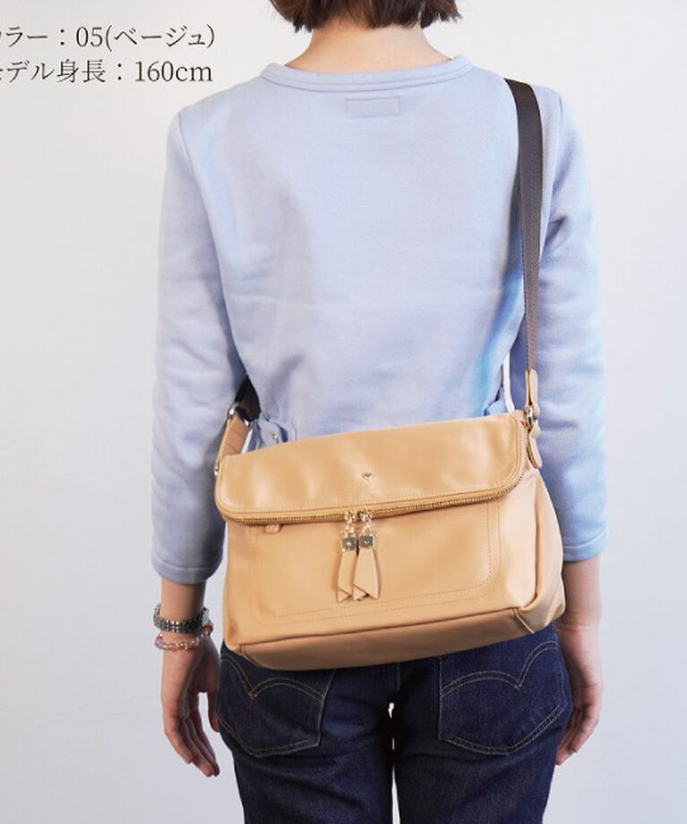 Jewelna Rose「Jewelna Rose  フラッフィー ショルダーバッグ 39291」|ショルダー・メッセンジャー|ベージュ
