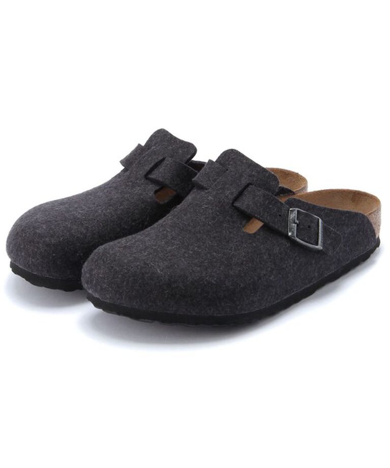 BIRKENSTOCK「【ビルケンシュトック】ボストン/アンスラジット ウール/クロッグ メンズ/BOSTON」|サンダル|