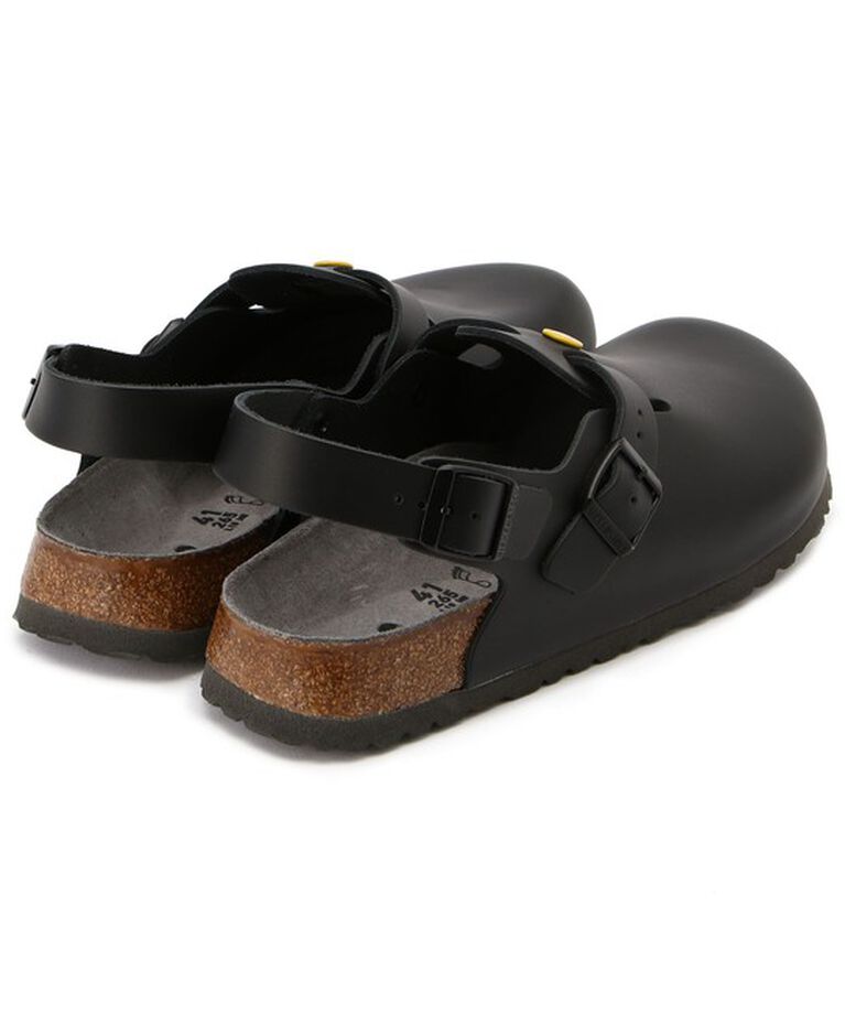 BIRKENSTOCK「【ビルケンシュトック】トキオ ESD/ブラック ナチュラルレザー/クロッグ メンズ」|サンダル|