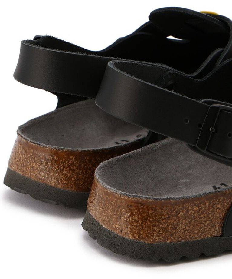 BIRKENSTOCK「【ビルケンシュトック】トキオ ESD/ブラック ナチュラルレザー/クロッグ メンズ」|サンダル|