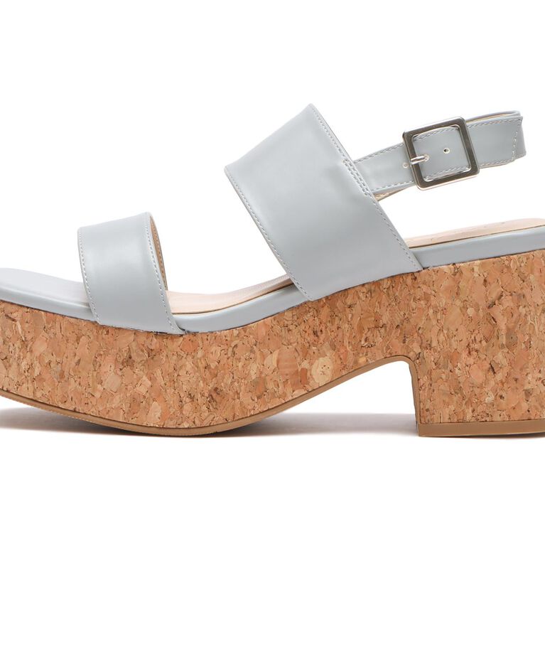 JOLI ENCORE「【JOLI ENCORE(FR)】WEDGE SOLE SANDAL 7.5」|サンダル|ブルー