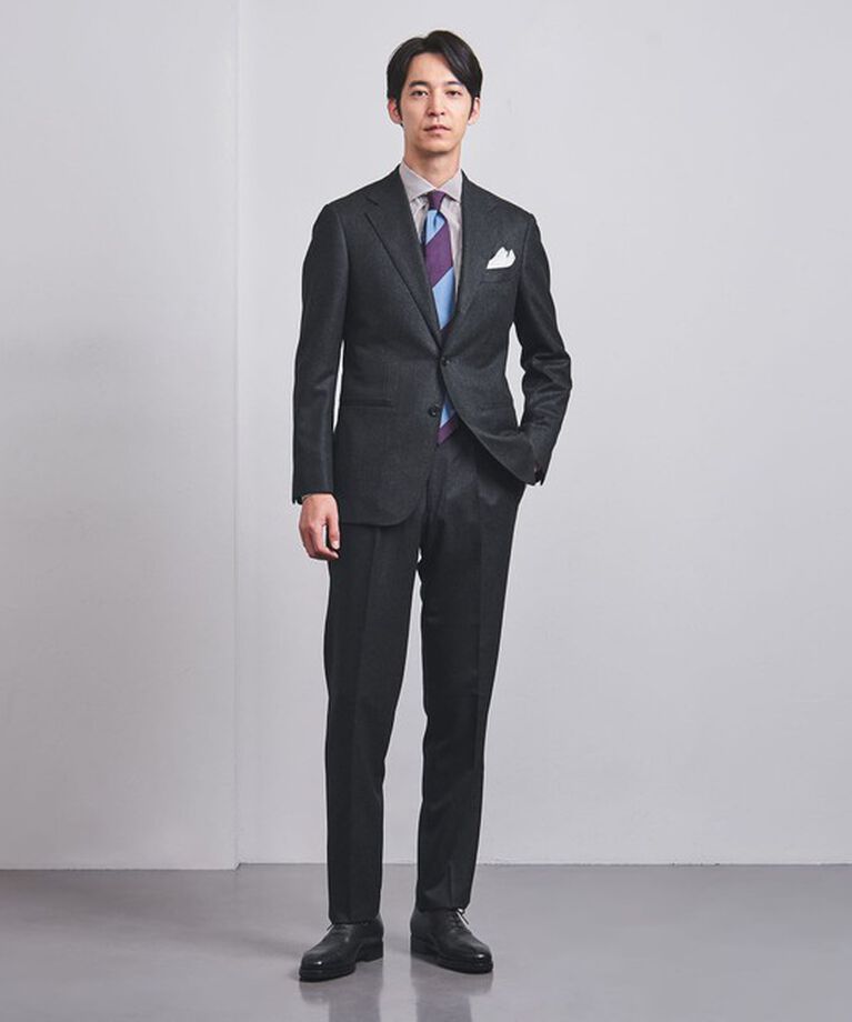 UNITED ARROWS「CANONICO フランネル 3ボタンシングル スーツ MC-MODEL -はっ水-」|その他|