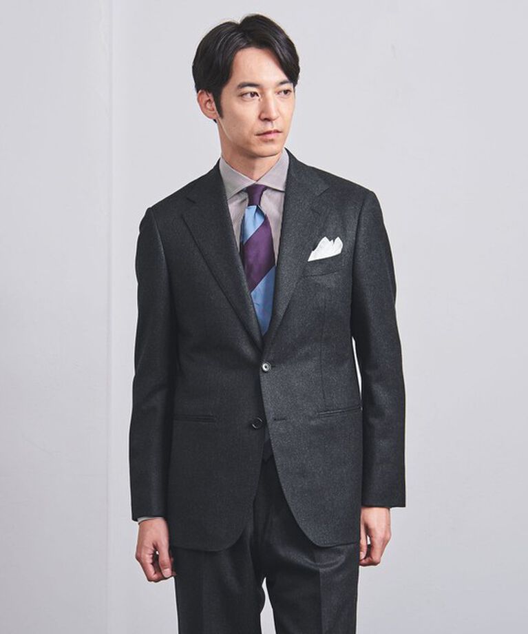 UNITED ARROWS「CANONICO フランネル 3ボタンシングル スーツ MC-MODEL -はっ水-」|その他|