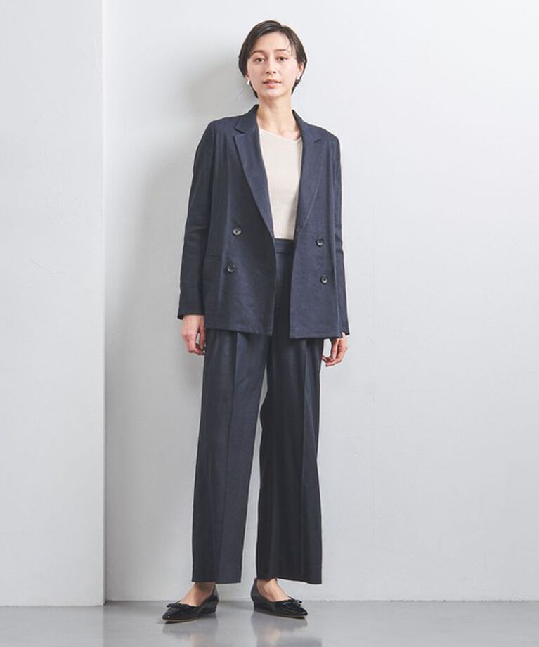 UNITED ARROWS「ECLISSE ワイドパンツ」|スラックス|