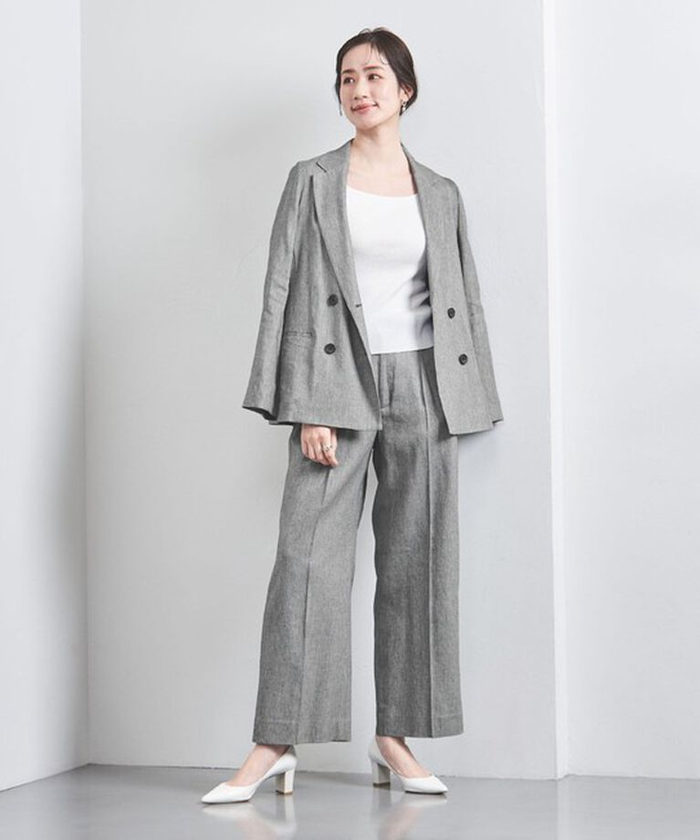 UNITED ARROWS「ECLISSE ワイドパンツ」|スラックス|