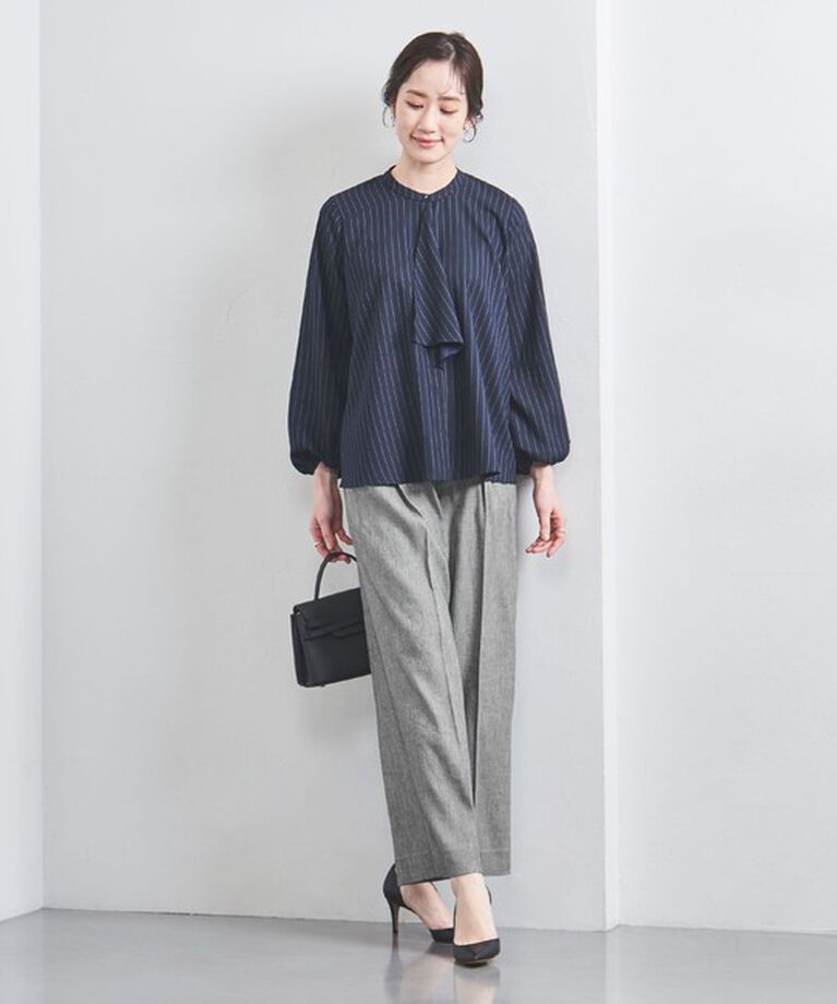 UNITED ARROWS「ECLISSE ワイドパンツ」|スラックス|