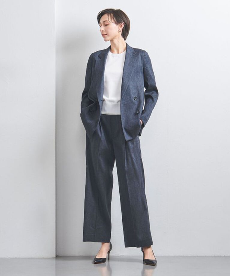 UNITED ARROWS「ECLISSE ワイドパンツ」|スラックス|