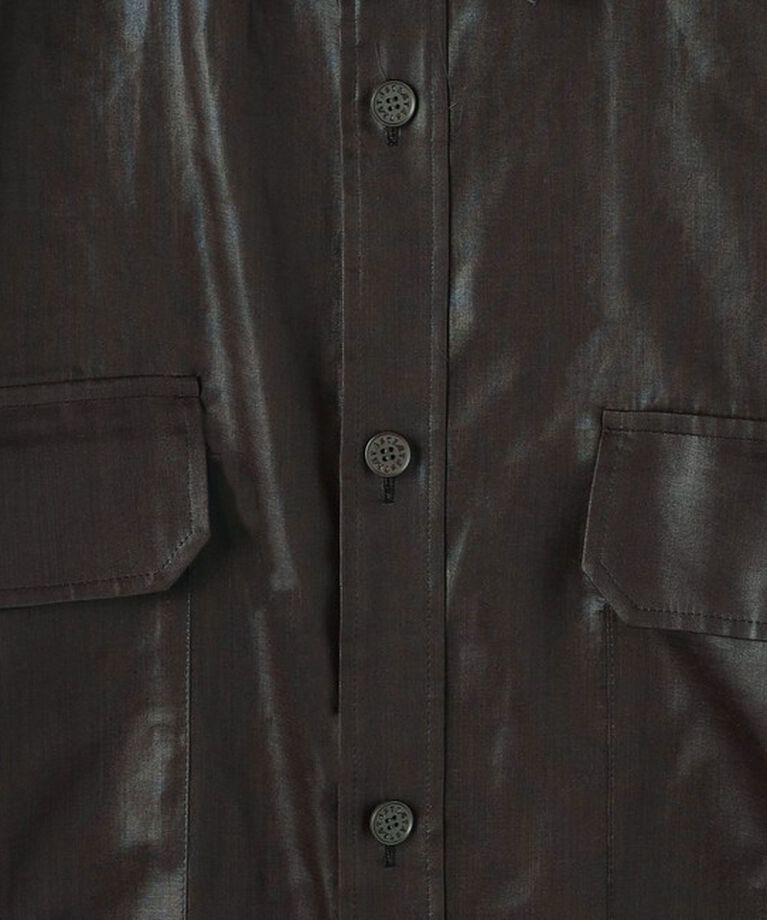 ASTRAET「＜ASTRAET＞フラップポケット シアー レギュラーカラーシャツ」|シャツ・ブラウス|