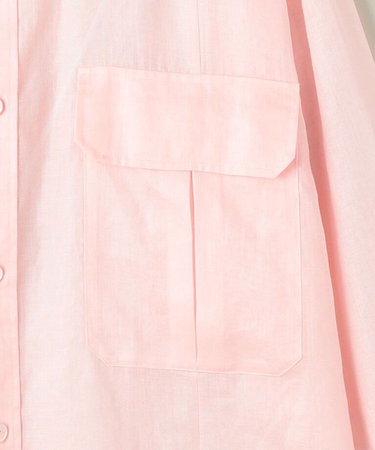 ASTRAET「＜ASTRAET＞フラップポケット シアー レギュラーカラーシャツ」|シャツ・ブラウス|