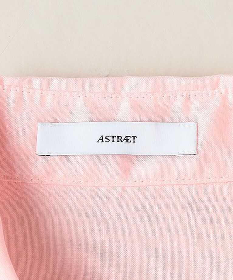 ASTRAET「＜ASTRAET＞フラップポケット シアー レギュラーカラーシャツ」|シャツ・ブラウス|