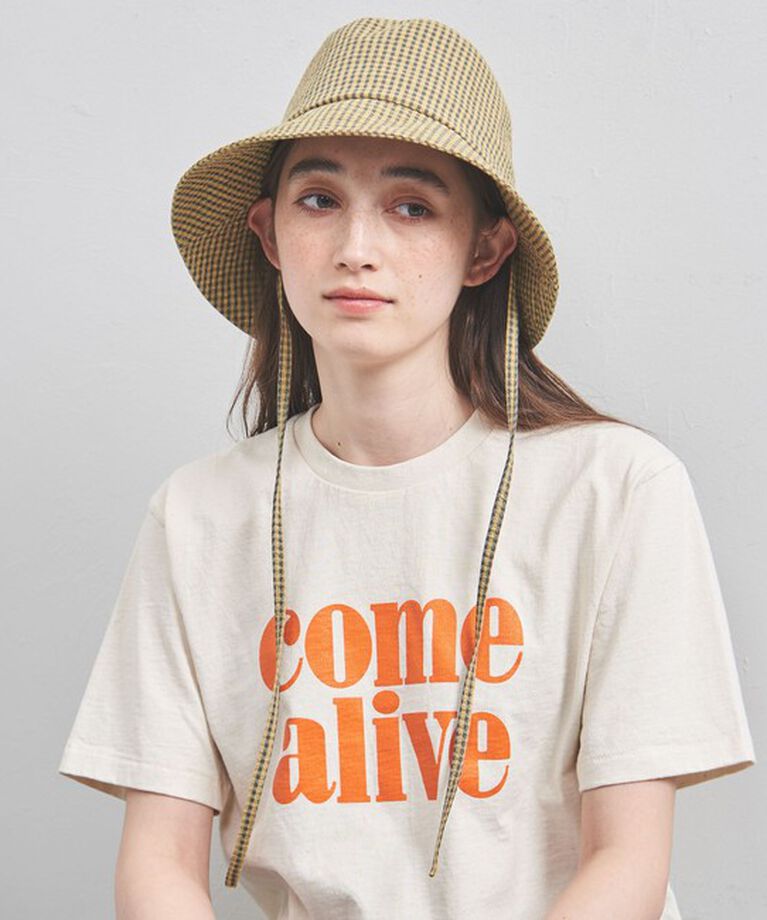 UNITED ARROWS「ギンガムチェック ハット UV」|ハット|