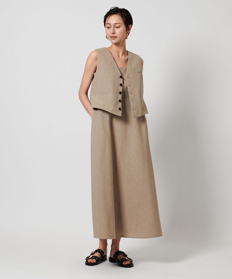 UNITED ARROWS「リネンライク ワンピース」|ワンピース|NATURAL
