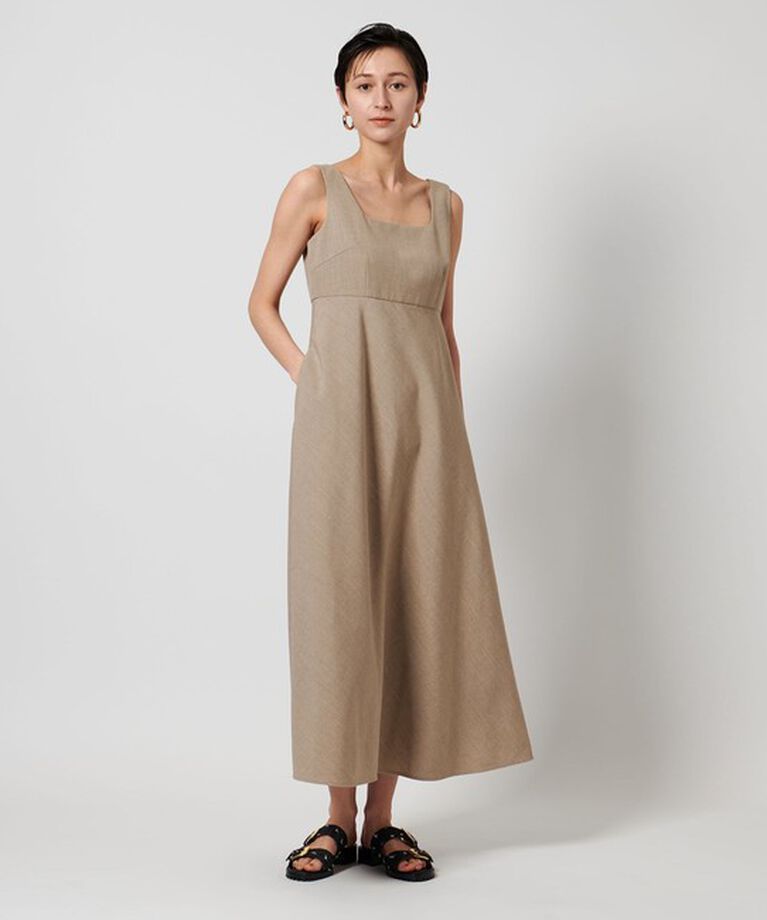 UNITED ARROWS「リネンライク ワンピース」|ワンピース|