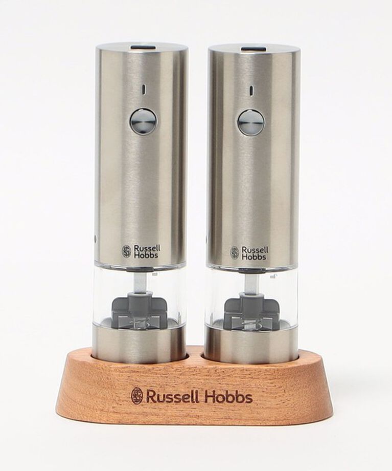Style for Living「＜Russell Hobbs＞充電式ミル S&P ミニ（2本セット）」|電化製品|SILVER