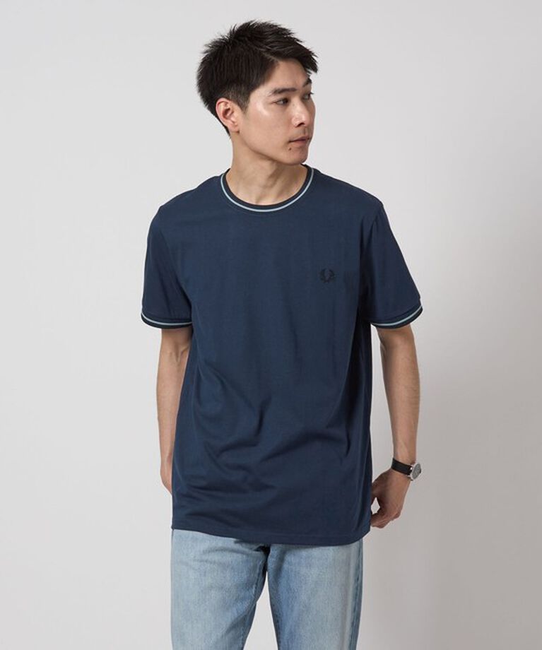 UNITED ARROWS green label relaxing「＜FRED PERRY＞ツインティップ Tシャツ」|Tシャツ・カットソー|ROYAL