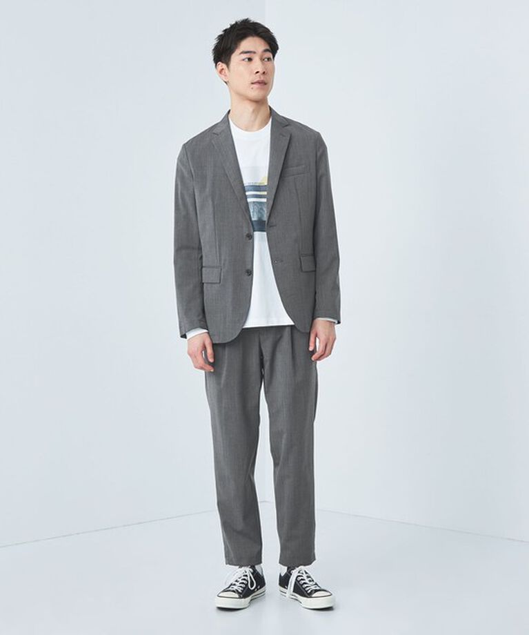 UNITED ARROWS green label relaxing「ウォッシャブルトロ 2プリーツ 9分丈 ユーティリティパンツ W1 -ストレッチ・防シワ-」|その他|