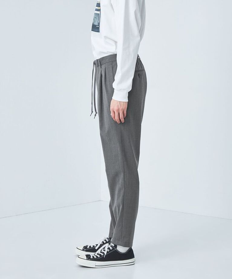 UNITED ARROWS green label relaxing「ウォッシャブルトロ 2プリーツ 9分丈 ユーティリティパンツ W1 -ストレッチ・防シワ-」|その他|